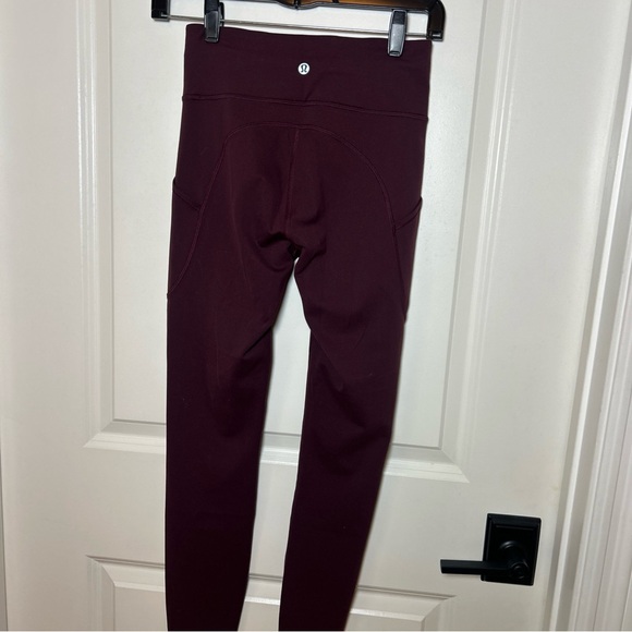 Lululemon Align High Rise 25” Leggings with Pockets size 4 in Cassis - Picture 6 of 10